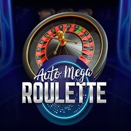 Auto Mega Roulette logo by Pragmatic Play Cazeus Casino