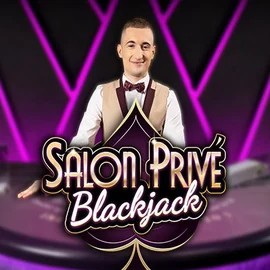 Blackjack Salon Privé logo by Ezugi at Cazeus Casino