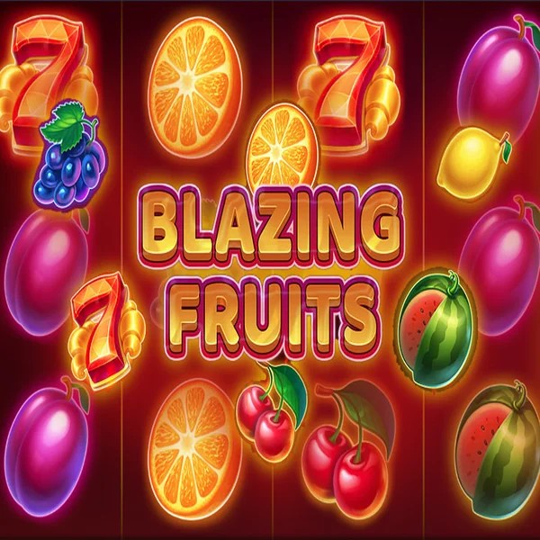Blazing Fruits logo – Slots by Inbet Games at Cazeus Casino