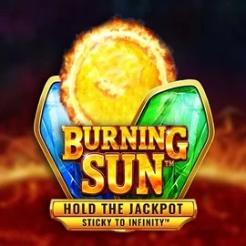 Burning Sun logo by Wazdan at Cazeus Casino