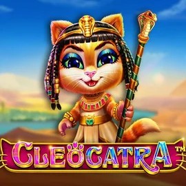 Cleocatra game by Pragmatic Play – logo hosted on Cazeus Casino