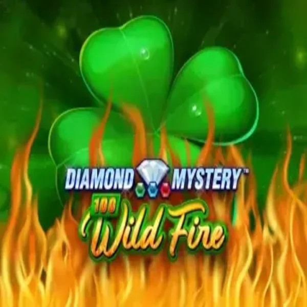Diamond Mystery 100 Wild Fire logo by Greentube Cazeus Casino