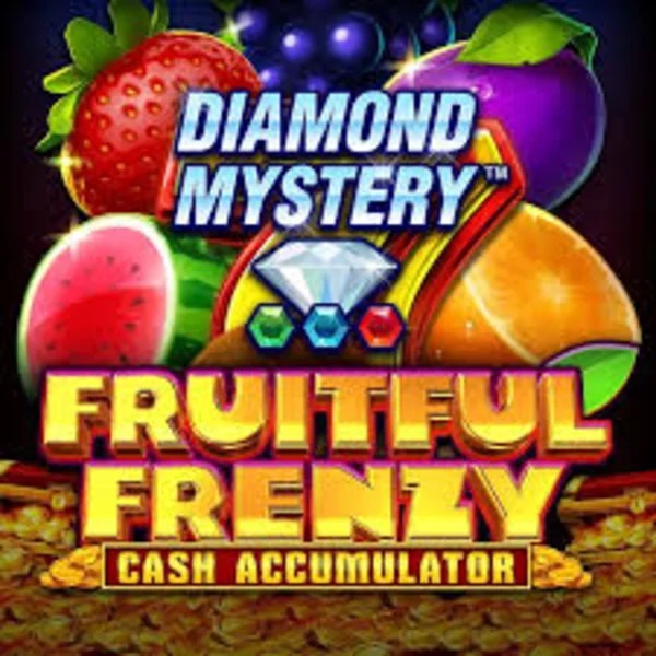 Diamond Mystery Fruitful Frenzy Cash Accumulator casino game by Greentube – featured logo at Cazeus Casino