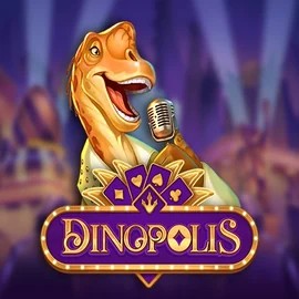 Dinopolis logo by Push Gaming Cazeus Casino