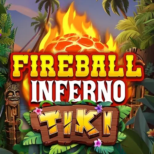Play the Fireball Inferno Tiki slot by NetEnt on Cazeus Casino