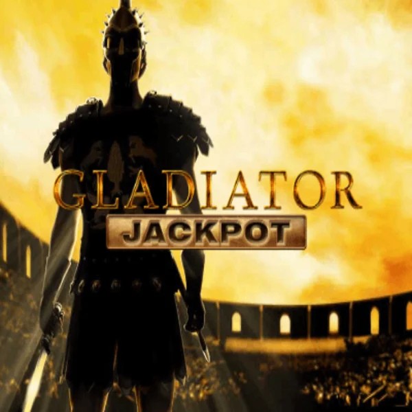 Gladiator Jackpot logo by Playtech at Cazeus Casino