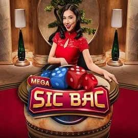 Mega Sic Bac logo by Pragmatic Play Cazeus Casino
