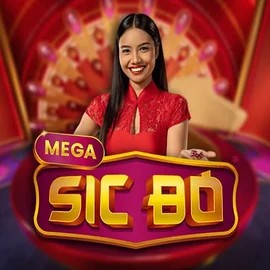 Official Live Casino logo: Mega Sic Bo by Pragmatic Play at Cazeus Casino