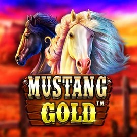 Mustang Gold logo by Pragmatic Play at Cazeus Casino
