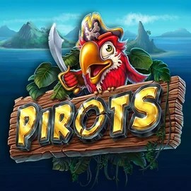 Pirots slot icon by ELK Studios, available at Cazeus Casino