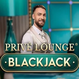 Privé Lounge Blackjack game by Pragmatic Play – logo hosted on Cazeus Casino